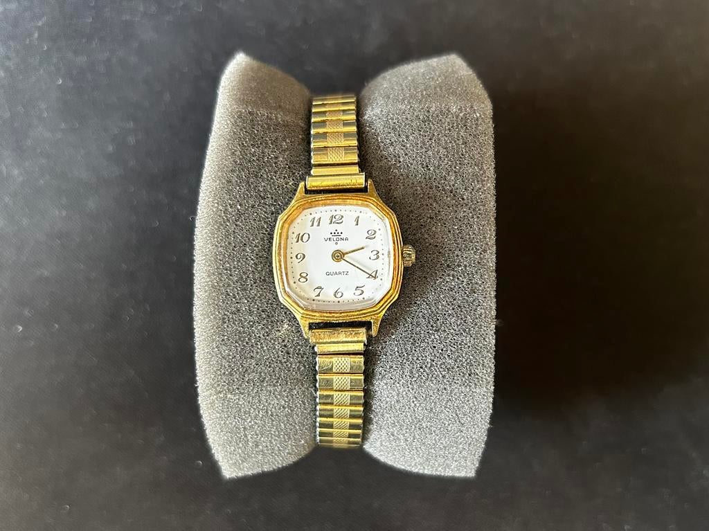 Vintage Velona horloge, Ophalen of Verzenden, Gebruikt