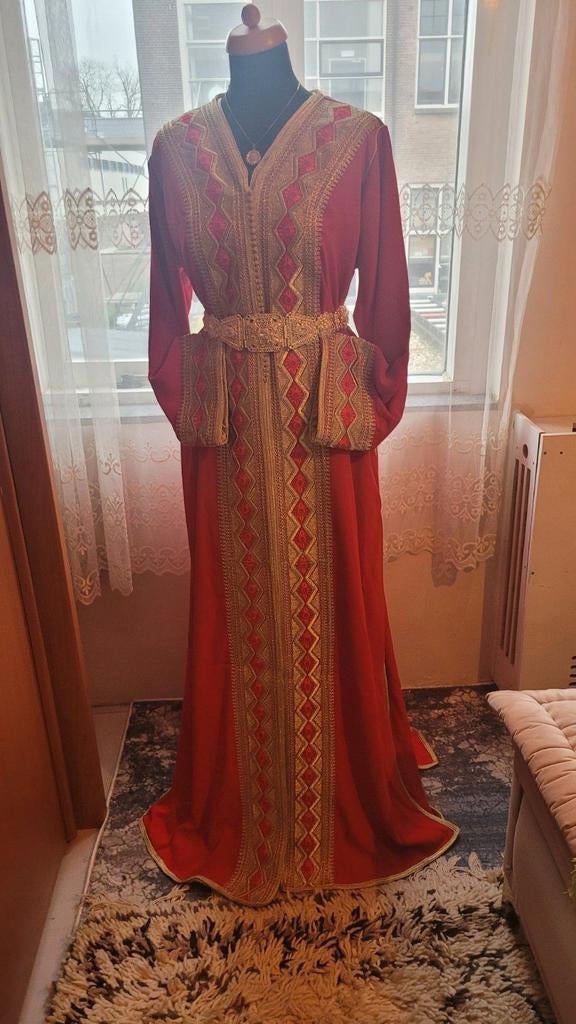 Marokkaanse takchita avond jurk nog nieuwe, Kleding | Dames, Gelegenheidskleding, Overige typen, Blauw, Maat 46/48 (XL) of groter