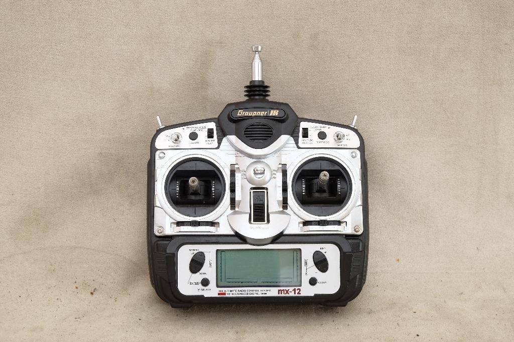 Afstandsbediening Graupner type MX-12  in goede staat, Ophalen of Verzenden, Gebruikt