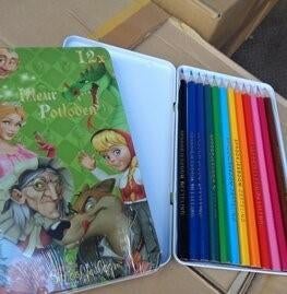 PARTIJ EFTELING SPROOKJESBOOM KLEURPOTLODEN BLIKJE, ., Nieuw, Ophalen of Verzenden, .