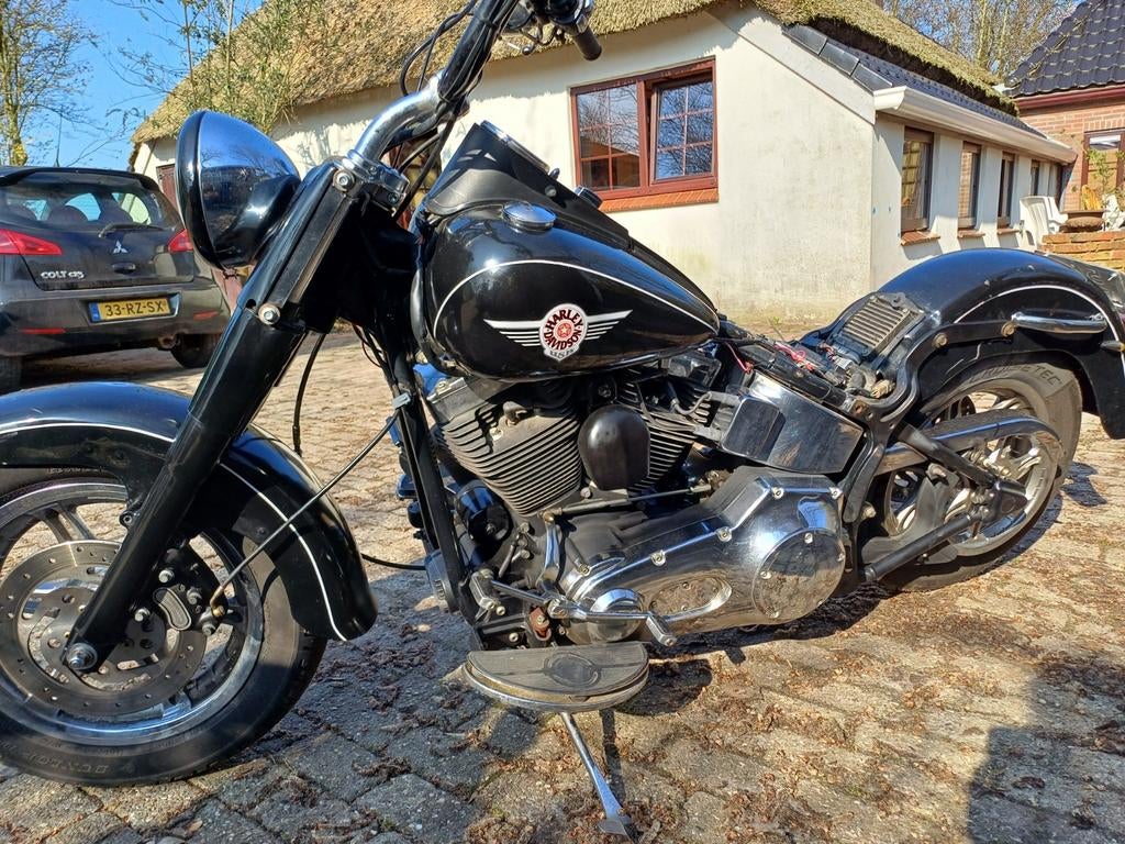 Softail frame met kenteken Fat Boy, Ophalen of Verzenden