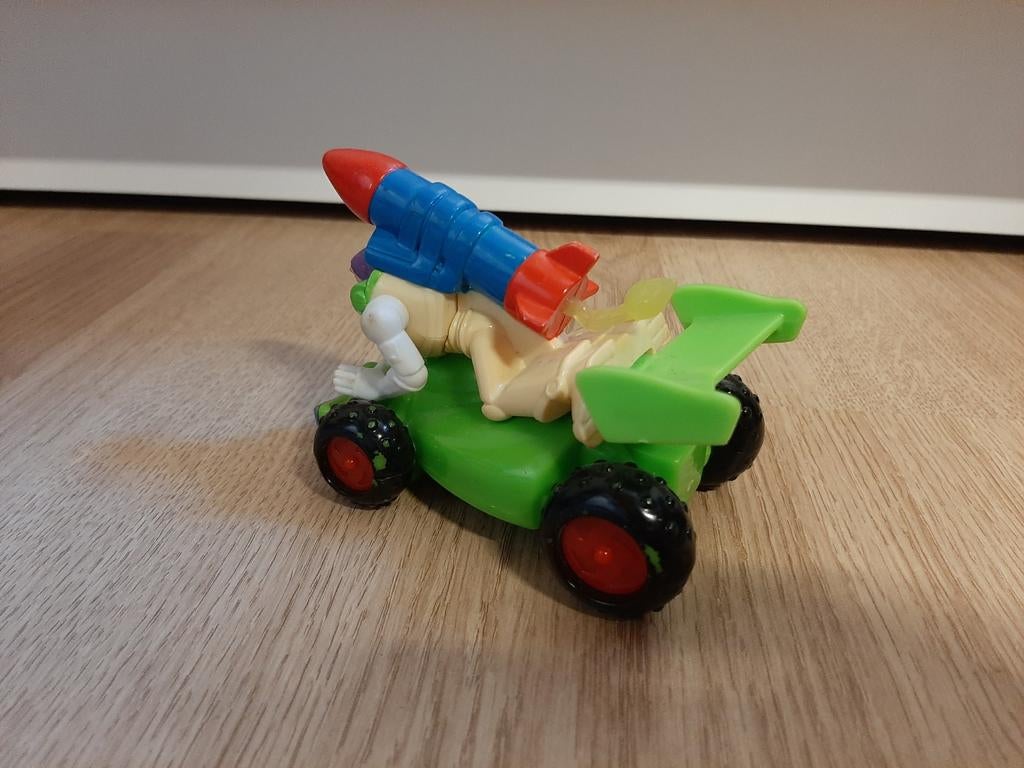 Toy story buzz lightyear en RC car met raket, Ophalen of Verzenden