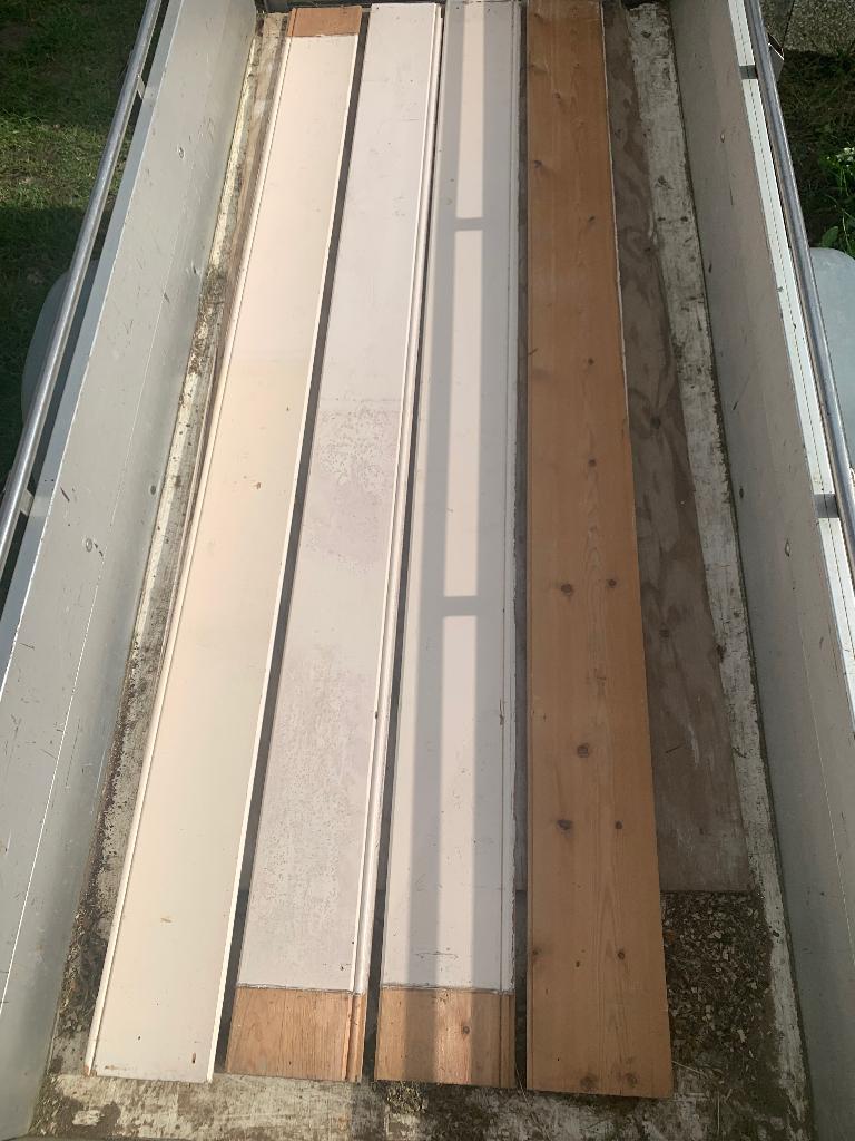 Schroten 14,5 x 190 cm 27 planken., Ophalen, Gebruikt, Minder dan 25 mm, Plank