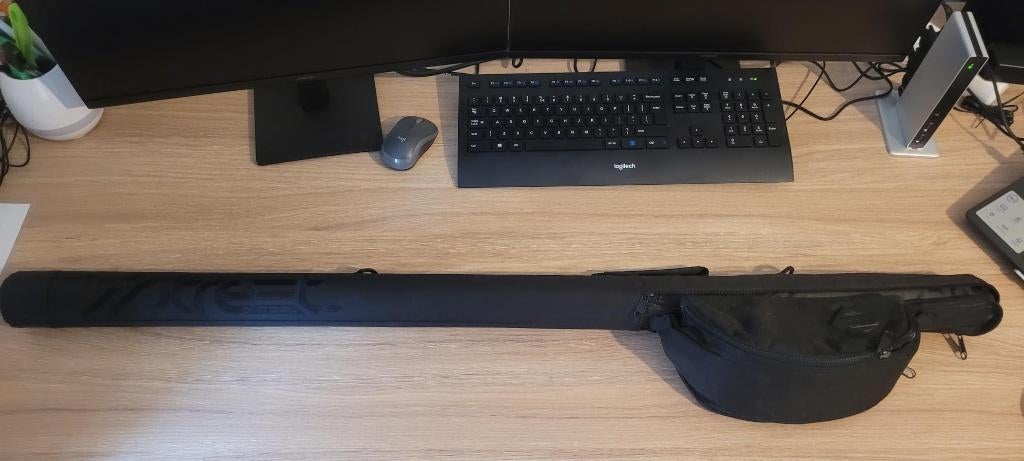 Hardcase hengel foudraal 115 cm, Ophalen of Verzenden, Zo goed als nieuw, Koffer of Tas