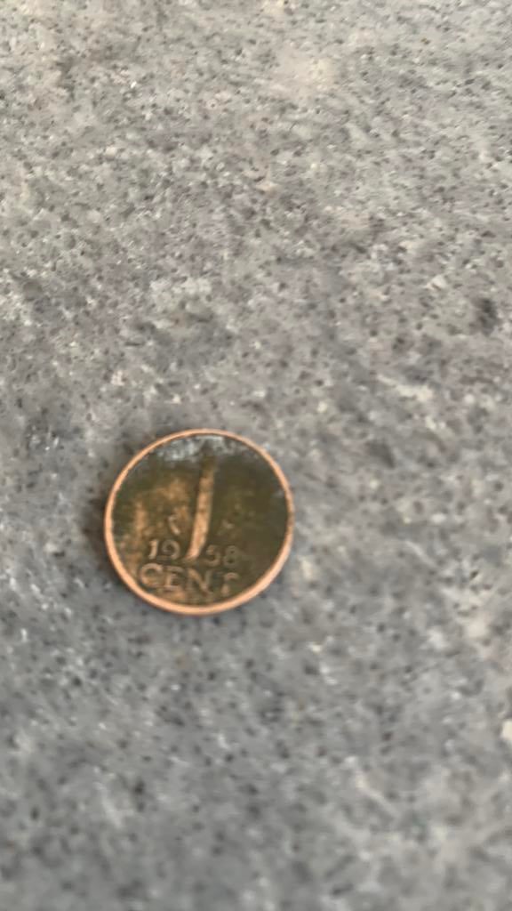 1gulden cent bodemvondst, Ophalen of Verzenden, Koningin Juliana, 1 cent, Losse munt