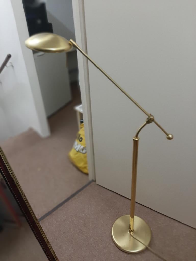 Leeslamp, Huis en Inrichting, Lampen | Vloerlampen, Ophalen, Gebruikt, Metaal, 100 tot 150 cm