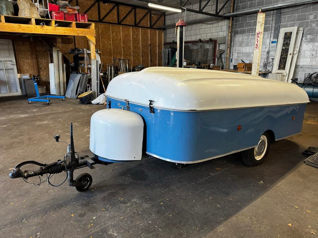 Falter FAWOBOO/plooicaravan  vouwcaravan 1968 boot, Blauw, Tot en met 2, Aanwezig, X
