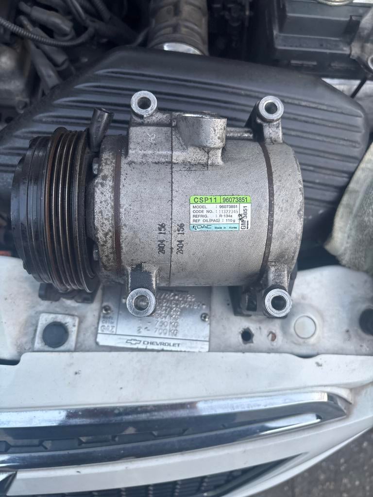 Chevrolet Spark airco pomp - Gebruikt, Ophalen of Verzenden, Gebruikt, Chevrolet