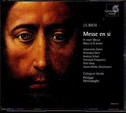 Bach: Hohe Messe / Herreweghe  -2cds 1998, Ophalen of Verzenden, Barok, Zo goed als nieuw, Vocaal