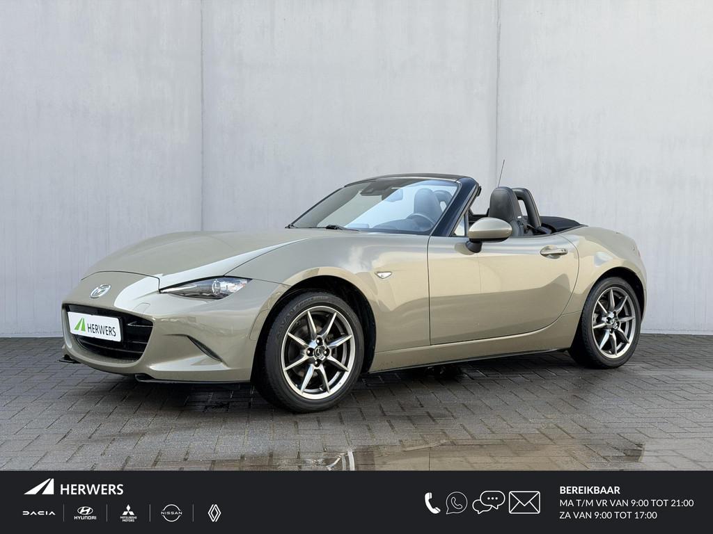 Mazda MX-5 1.5 SkyActiv-G 132 Exclusive-Line / Cabrio / BOSE, Achterwielaandrijving, Gebruikt, Euro 6, 4 cilinders