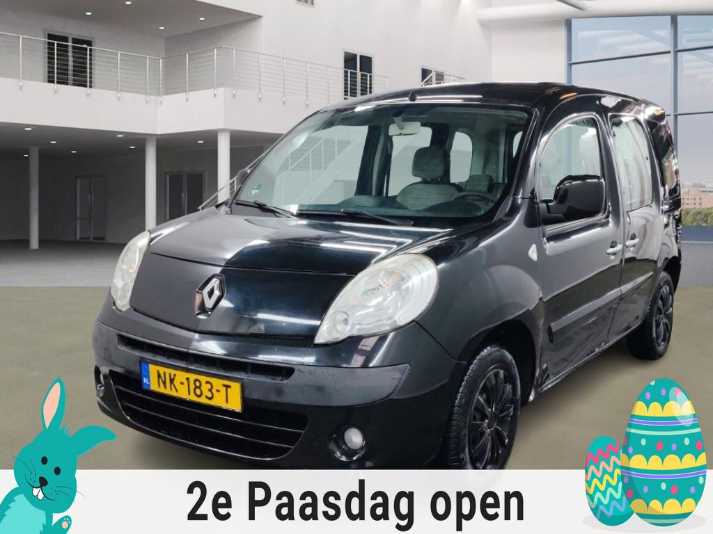 Renault Kangoo Family 1.6-16V Expression/ SCHUIFDEUREN/ CRUI, Gebruikt, 4 cilinders, Zwart, Bedrijf