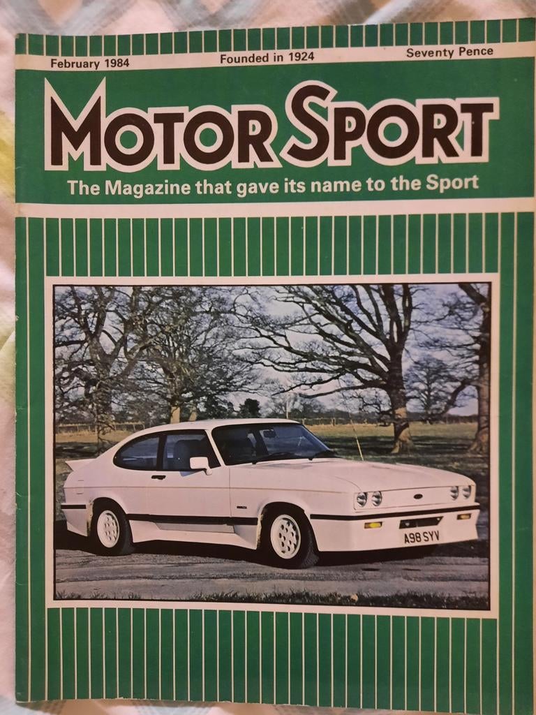 Motor Sport februari 1984, Boeken, Tijdschriften en Kranten, Ophalen of Verzenden
