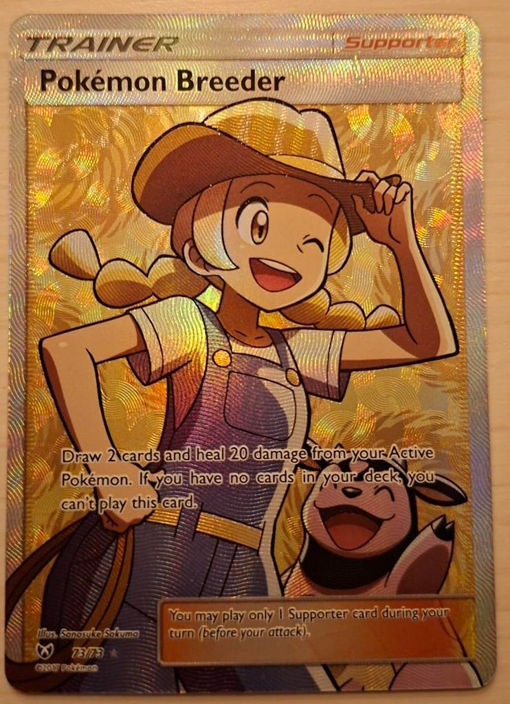 Pokémon Breeder, Hobby en Vrije tijd, Verzamelkaartspellen | Pokémon, Ophalen of Verzenden, Zo goed als nieuw