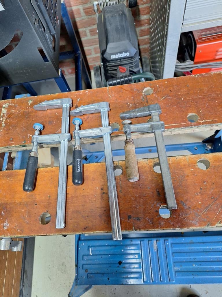 Lijmtangen  diverse maten, Ophalen, Gebruikt