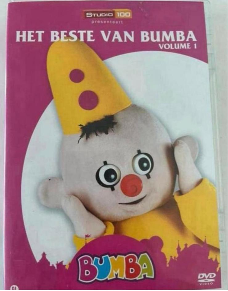 Studio 100 Het Beste van Bumba Volume 1 DVD - 9 avonturen, Alle leeftijden, Poppen, Ophalen of Verzenden, Zo goed als nieuw
