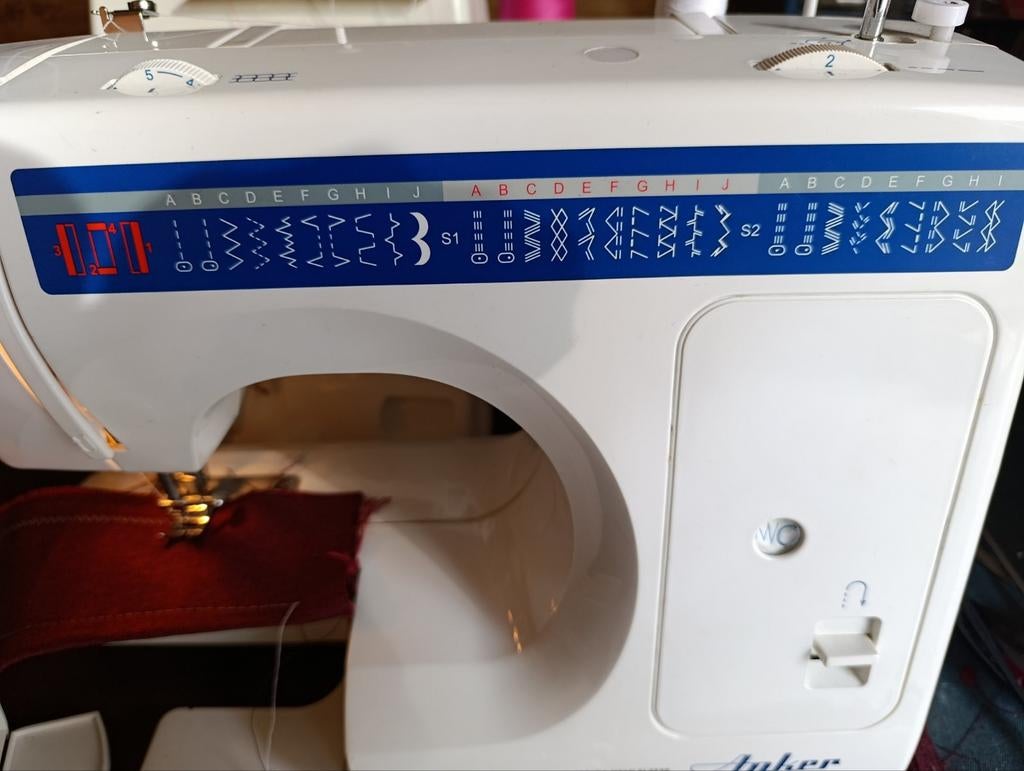 Anker Naaimachine, Ophalen of Verzenden, Zo goed als nieuw, Naaimachine, Overige merken