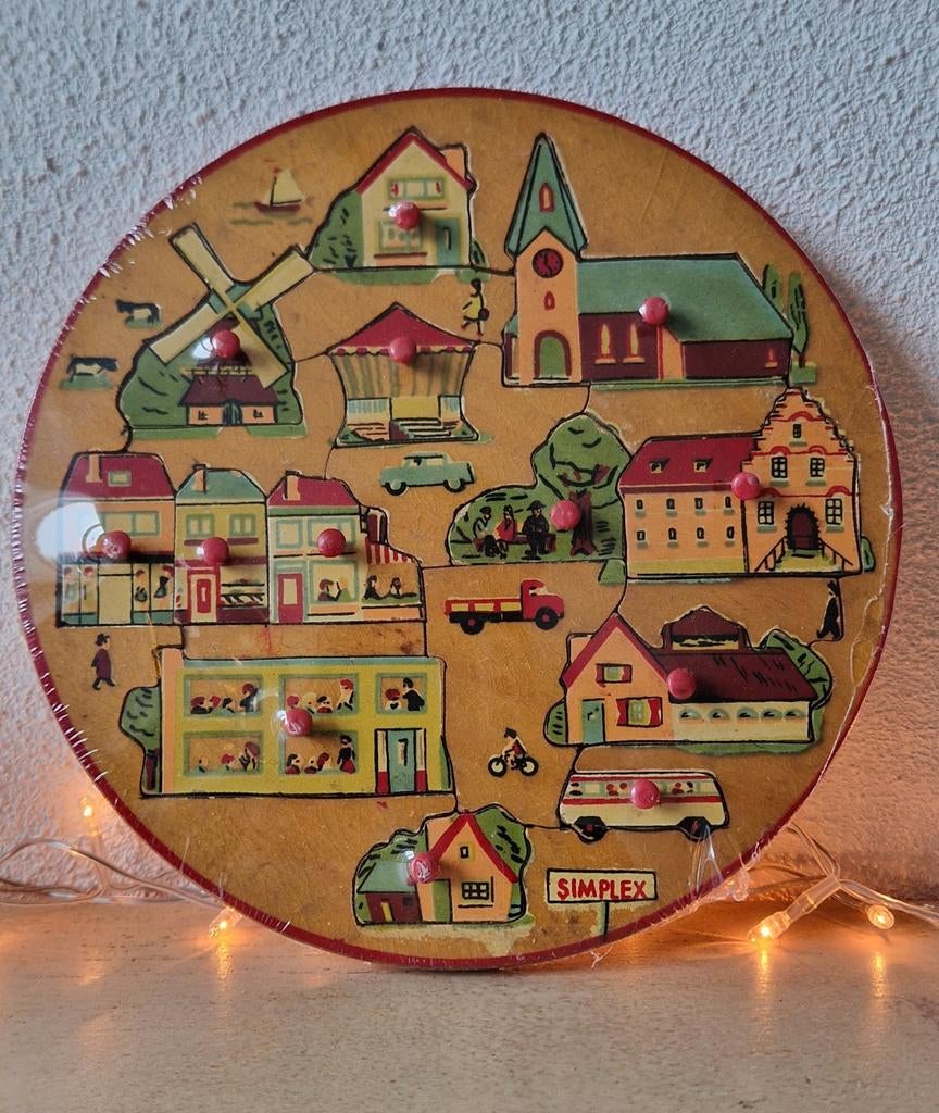 Houtel puzzel, Ophalen of Verzenden, Gebruikt