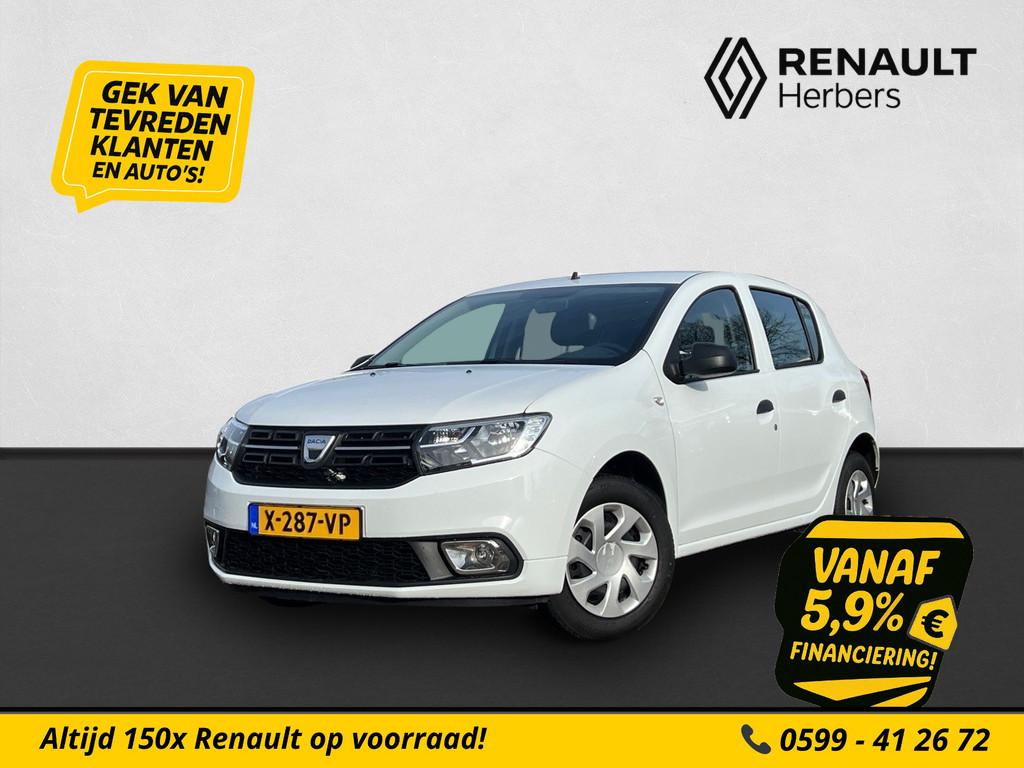 Dacia Sandero 0.9 TCe Essential / AIRCO / slechts 45.435 KM, Voorwielaandrijving, 898 cc, Stof, Euro 6