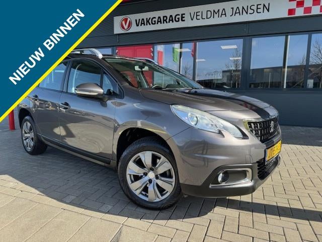 Peugeot 2008 1.2 PT BLUE LION + AIRCO/APPLE CARPLAY/ANROID A, Stof, Euro 6, Origineel Nederlands, Bedrijf