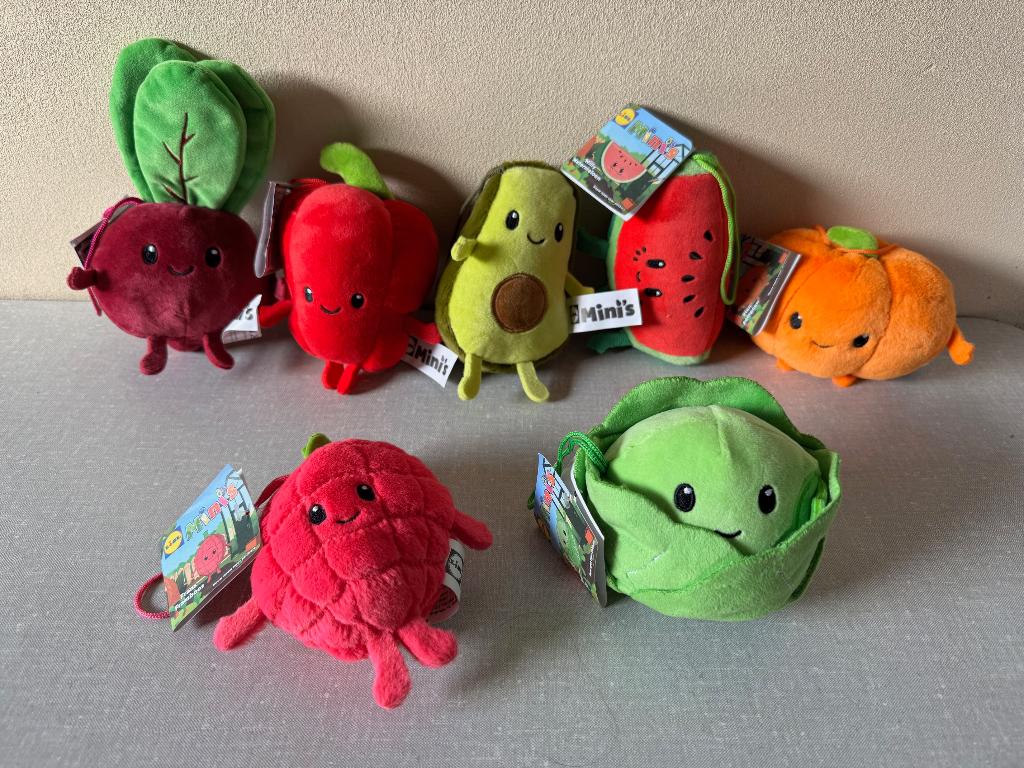 9 NIEUWE LidlMini's + kaartje Lidl mini's knuffels  2026, Lidl, Ophalen of Verzenden