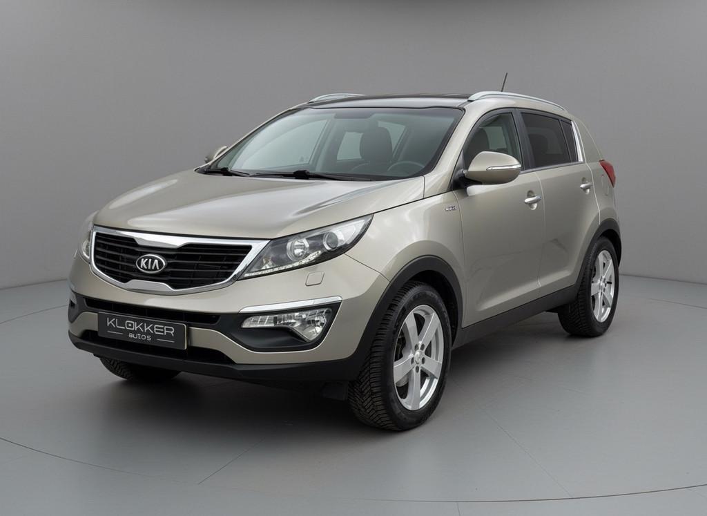 Kia Sportage 2.0 X-clusive 4wd Leder Navi Camera Stoelverw V, Auto's, 13 km/l, Gebruikt, Zwart, 4 cilinders