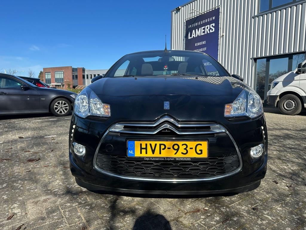 Citroën DS3 Cabrio 1.2 VTi – Chic / So Chic uitvoering 2015, Voorwielaandrijving, Euro 5, Stof, Beige