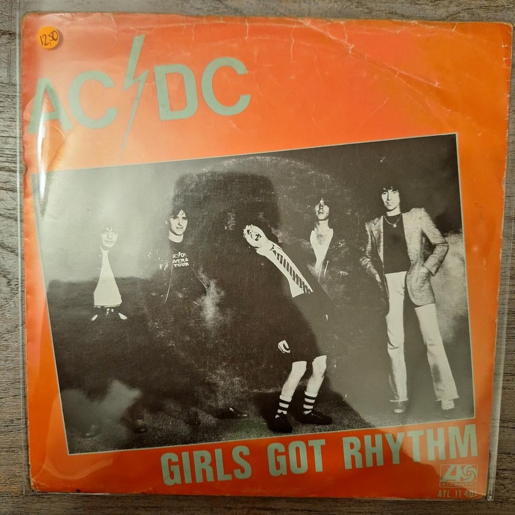 AC/DC Girls got rythm, Cd's en Dvd's, Vinyl Singles, 7 inch, Single, Ophalen of Verzenden, Zo goed als nieuw