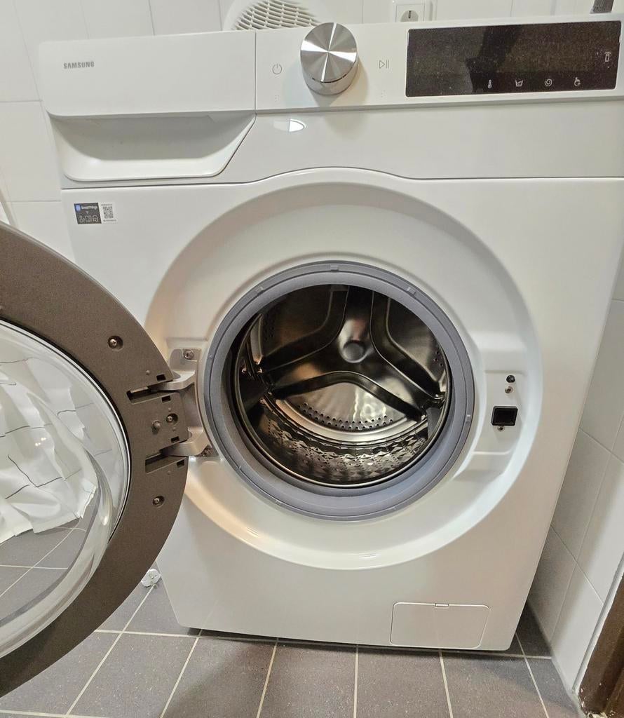 Samsung 6000-serie Wasmachine | 9 Kg - WW90DG6U8, Witgoed en Apparatuur, Ophalen, 1200 tot 1600 toeren, Energieklasse A of zuiniger