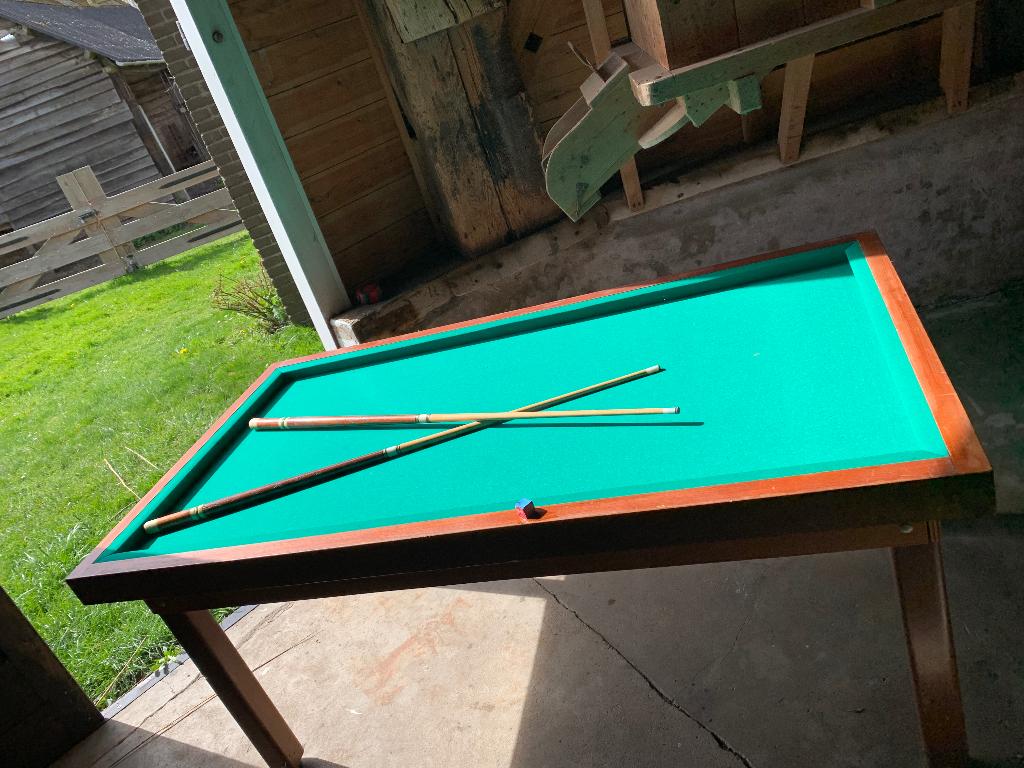 biljart, Ophalen, Gebruikt, Biljarttafel