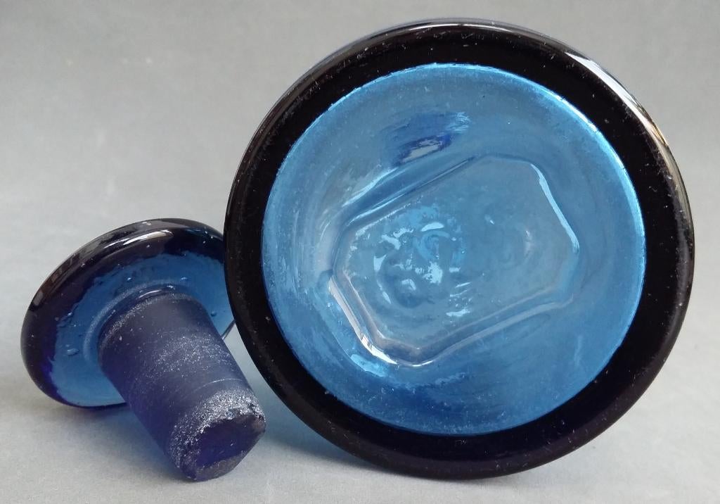 Om1875-1900 Apotheek Fles Medicijnfles Giffles Arts Huisarts, Antiek en Kunst, Antiek | Glas en Kristal, Ophalen of Verzenden