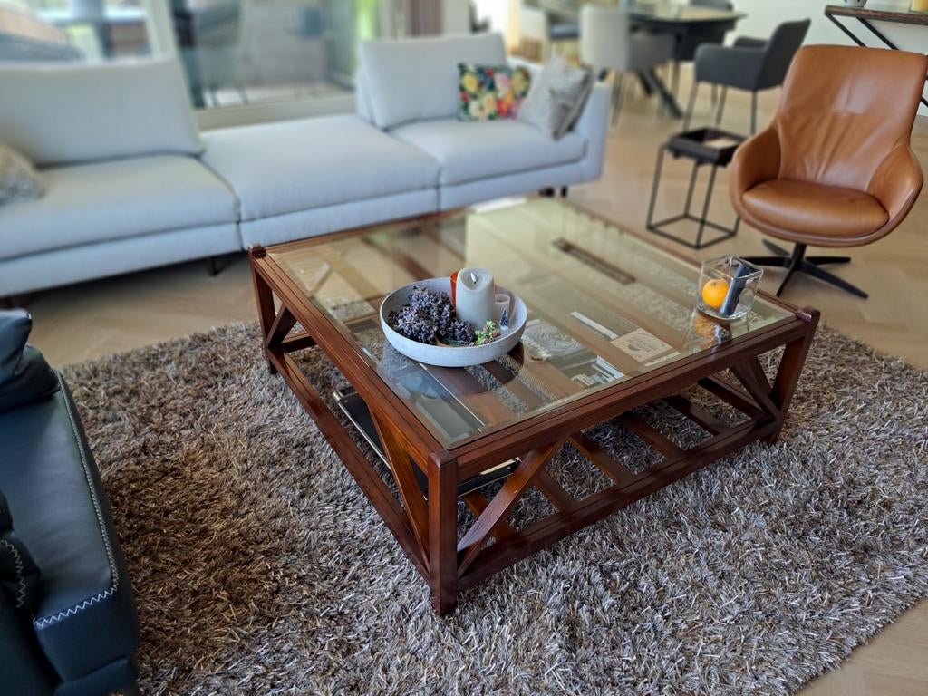 Salontafel 120x120cm, Ophalen of Verzenden