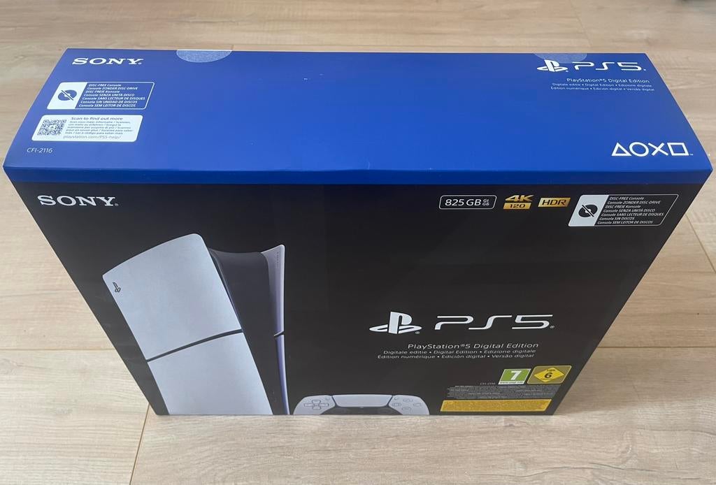 Te koop “nieuwe” PS5 Digital Edition + garantie, Spelcomputers en Games, Spelcomputers | Sony PlayStation 5, Ophalen, Zo goed als nieuw