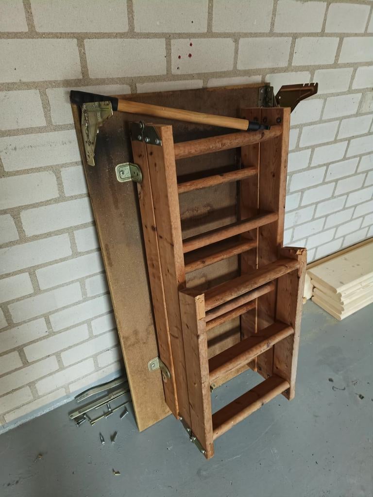 Houten vlizotrap, Ophalen of Verzenden, Gebruikt, 2 tot 4 meter