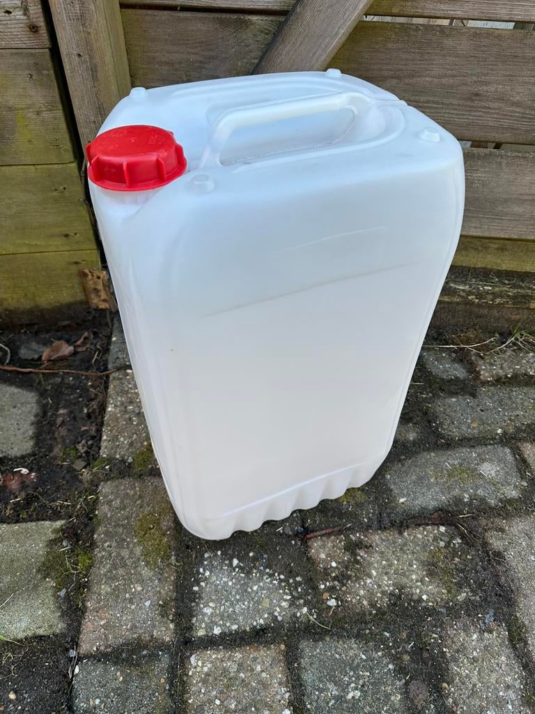 Jerrycan 25 liter jerrycans, Minder dan 75 liter, Ophalen of Verzenden, Zo goed als nieuw, Kunststof