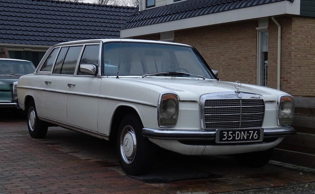 Mercedes Benz 240 Diesel Verlengde uitvoering ! Zie verder, Auto's, Automaat, Wit, Mercedes-Benz, Diesel