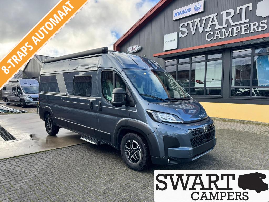 Knaus Boxlife 600 MQ Platinum Selection GRATIS STALLING, Caravans en Kamperen, Campers, Automaat, Fiat, Koelkast, Tot en met 2