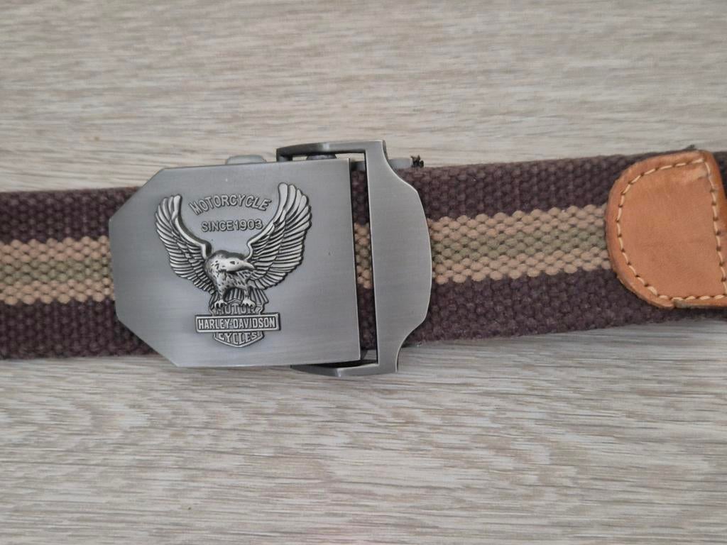 Harley-Davidson riem met adelaar gesp, Kleding | Heren, Ophalen of Verzenden