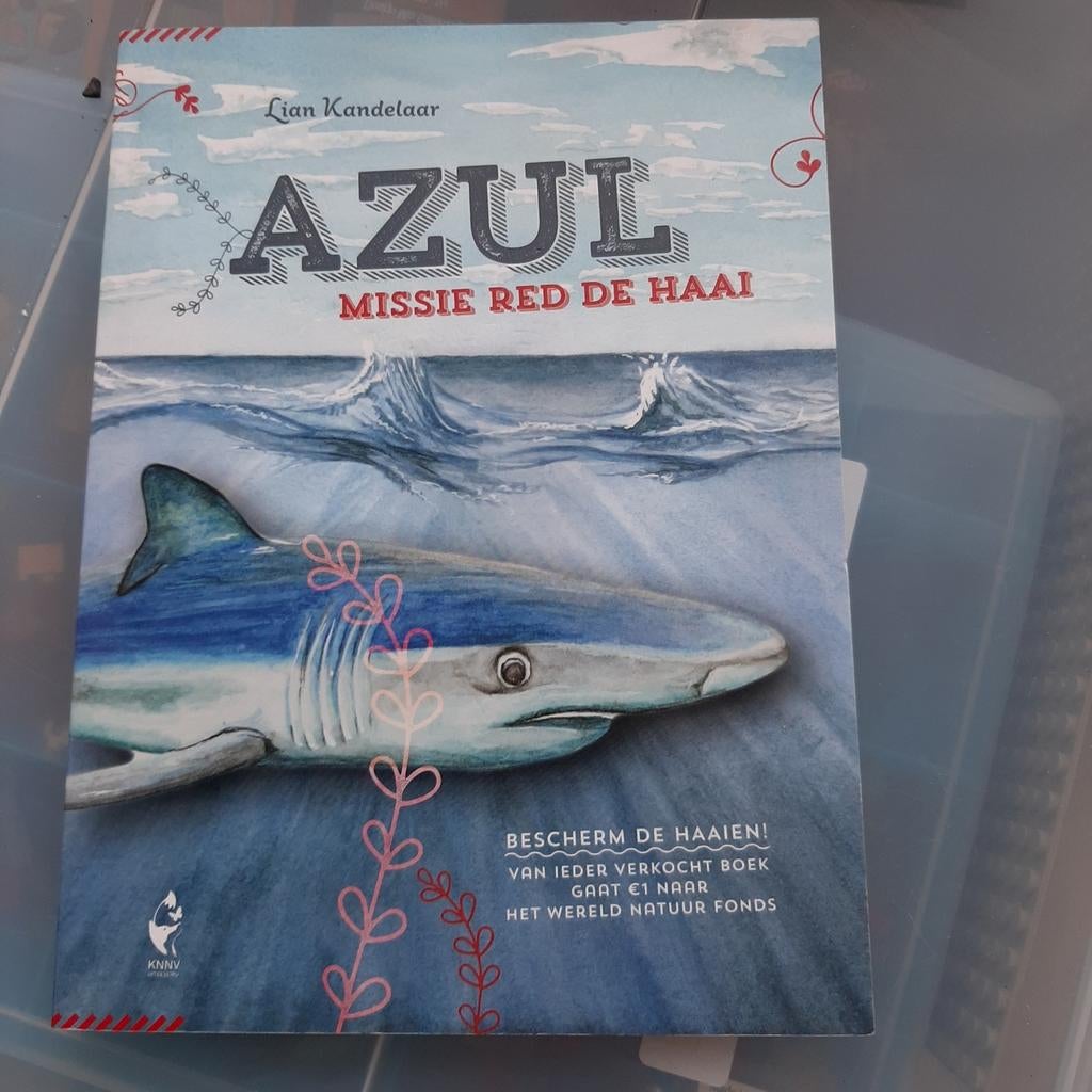 Boek Azul, missie red de haai, Lian Kandelaar, Ophalen of Verzenden