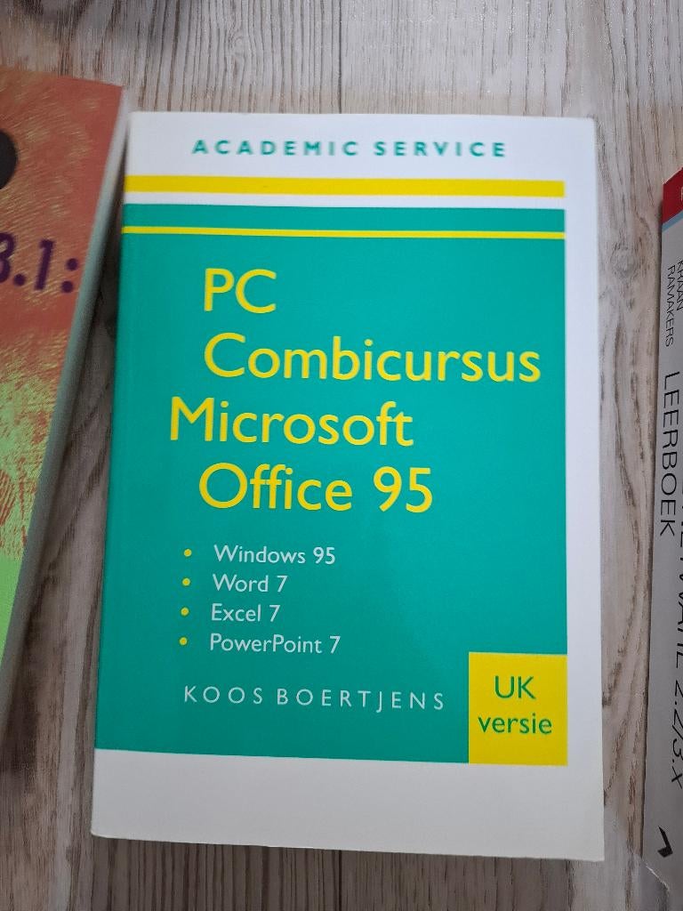 PC cursus MS 95 (Wind. 95, Word 87, Excel 7, Powerpoint 7), Boeken, Informatica en Computer, Nieuw, Software, Ophalen of Verzenden