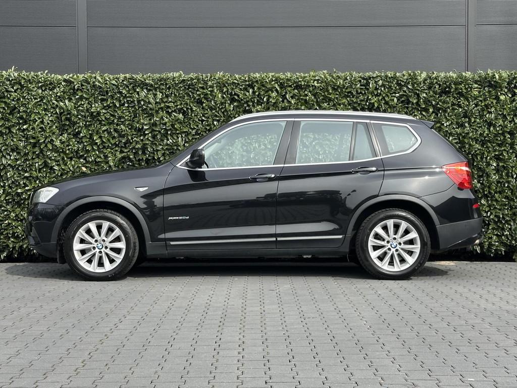 BMW X3 xDrive20d Executive, NAVI, CRUISE CONTROL, CLIMATE CO, Automaat, Euro 5, 2000 kg, Zwart