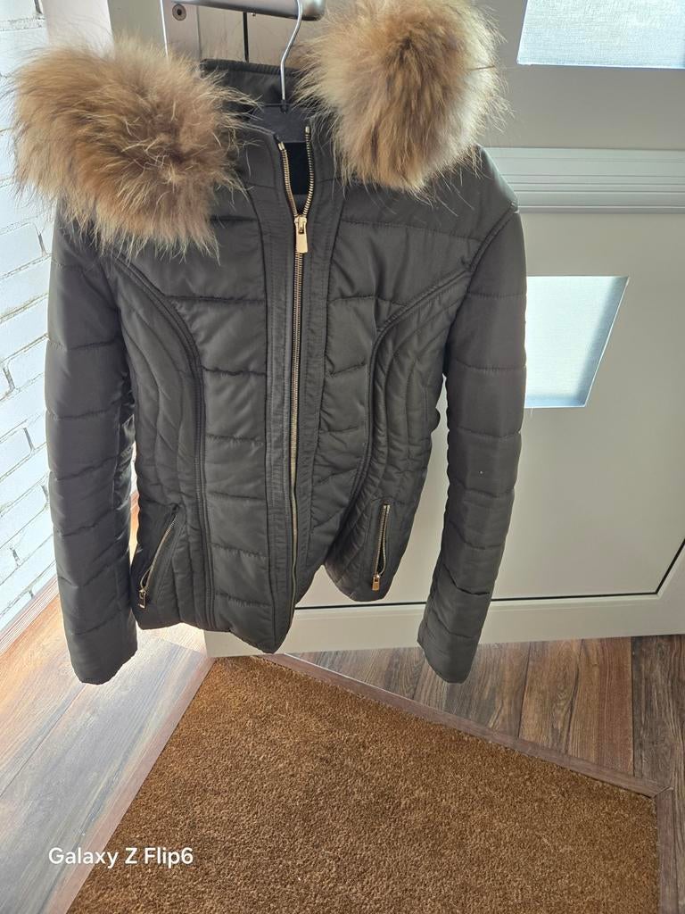 Jas, Maat 38/40 (M), Zwart, Ophalen of Verzenden, Gedragen