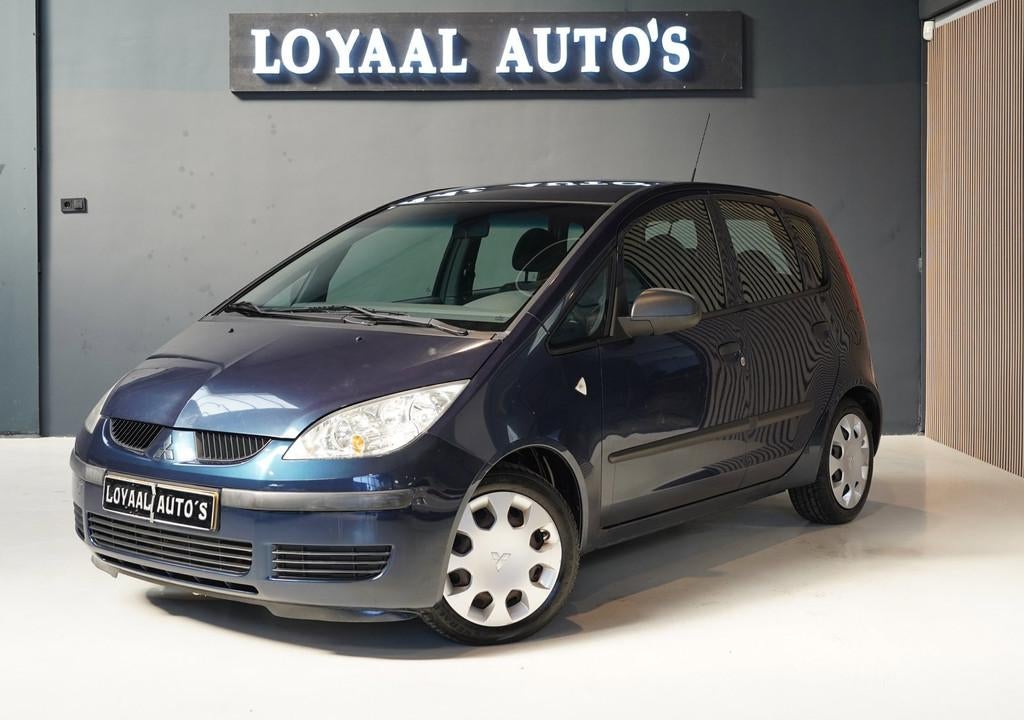 Mitsubishi Colt 1.3 Invite | AUTOMAAT | AIRCO| ELEK.RAMEN |, Voorwielaandrijving, Stof, Gebruikt, 31 €/maand