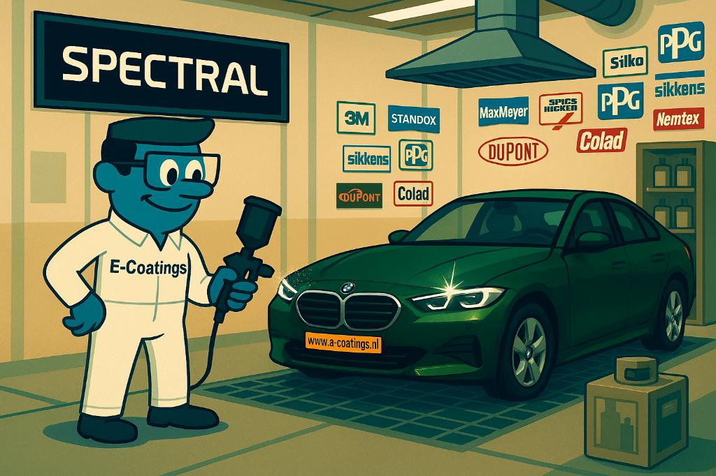 Spuirbus - Autolak op kleur - Non Paint, Ophalen of Verzenden