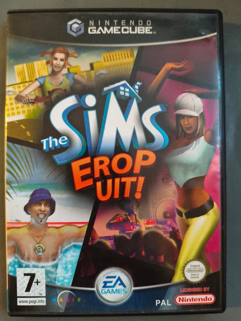 The Sims Er Op Uit! - Nintendo GameCube, Spelcomputers en Games, Games | Nintendo GameCube, 1 speler, Ophalen of Verzenden, Zo goed als nieuw
