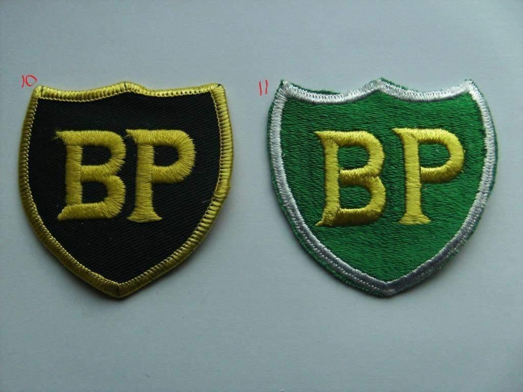 BP benzine olie vintage patch badge opnaai embleem mouw, Ophalen of Verzenden, Nieuw, Auto's