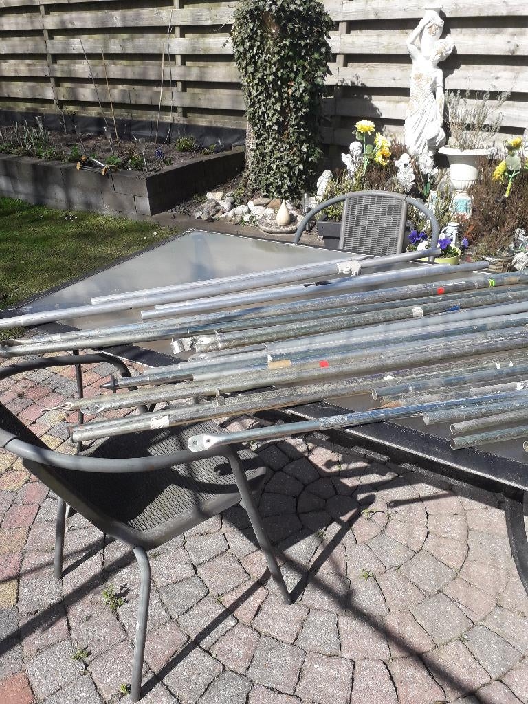 tentstokken + onderdelen, Ophalen of Verzenden, Zo goed als nieuw
