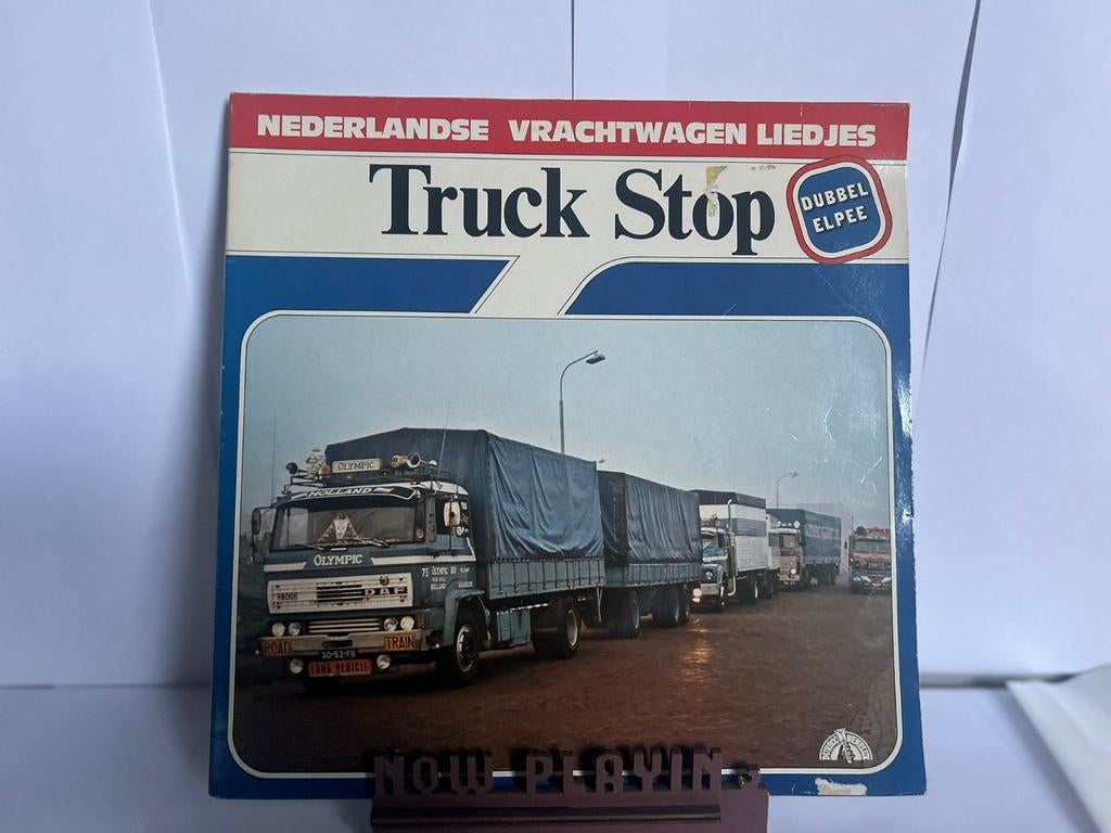 Truck stop, Ophalen of Verzenden, Gebruikt, 12 inch, Nederlandstalig