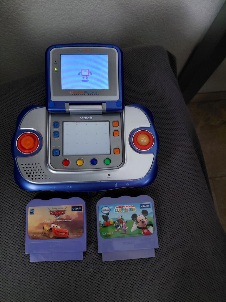 V-Smile cyber pocket spelcomputer van V-tech, Spelcomputers en Games, Ophalen of Verzenden