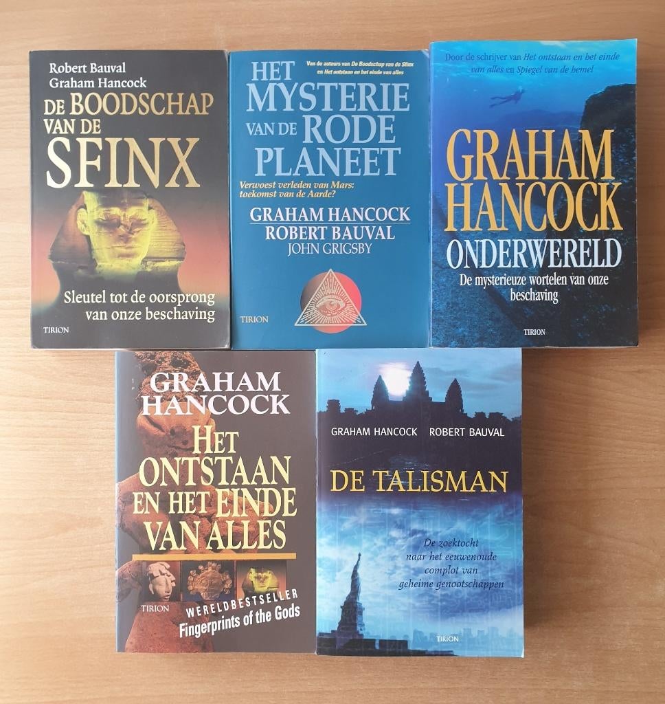 5x Graham Hancock - Nederlandstalig, ps te koop, Ophalen of Verzenden, Gelezen, Graham Hancock