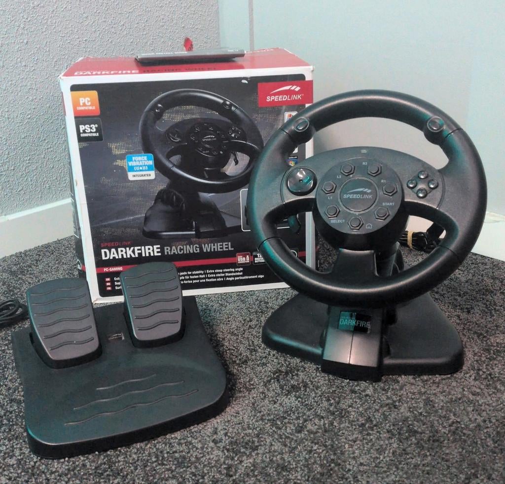 Speedlink Race Stuur voor PC en PS3, Ophalen of Verzenden, Zo goed als nieuw